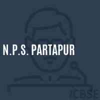 N.P.S. Partapur Primary School Logo