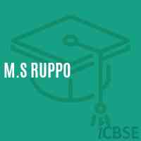 M.S Ruppo Middle School Logo