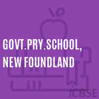 Govt.Pry.School, New Foundland Logo