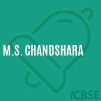 M.S. Chandshara Middle School Logo