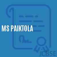 Ms Paiktola Secondary School Logo