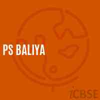 Ps Baliya Primary School Logo