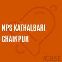 Nps Kathalbari Chainpur Primary School Logo