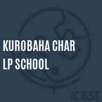 Kurobaha Char Lp School Logo