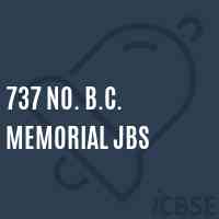 737 No. B.C. Memorial Jbs Primary School Logo