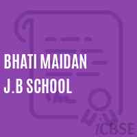 Bhati Maidan J.B School Logo