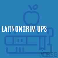 Laitnongrim Ups School Logo