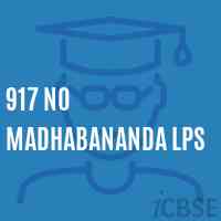 917 No Madhabananda Lps Primary School Logo