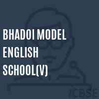 Bhadoi Model English School(V) Logo