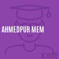 Ahmedpur Mem Middle School Logo