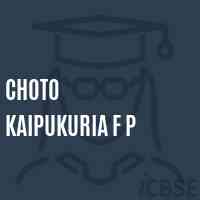 Choto Kaipukuria F P Primary School Logo