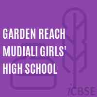 Garden Reach Mudiali Girls' High School Logo
