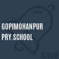 Gopimohanpur Pry.School Logo