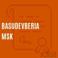 Basudevberia Msk School Logo