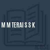 M M Terai S S K Primary School Logo