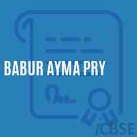Babur Ayma Pry Primary School Logo