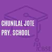 Chunilal Jote Pry. School Logo