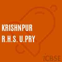 Krishnpur R.H.S. U.Pry High School Logo