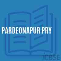 Pardeonapur Pry Primary School Logo
