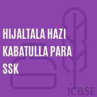 Hijaltala Hazi Kabatulla Para Ssk Primary School Logo