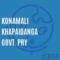 Konamali Khapaidanga Govt. Pry Primary School Logo