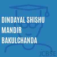 Dindayal Shishu Mandir Bakulchanda Primary School Logo