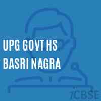 Upg Govt Hs Basri Nagra Secondary School Logo