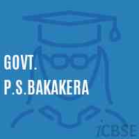 Govt. P.S.Bakakera Primary School Logo