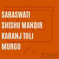 Saraswati Shishu Mandir Karanj Toli Murgu Primary School Logo
