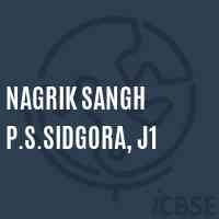 Nagrik Sangh P.S.Sidgora, J1 Primary School Logo