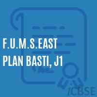 F.U.M.S.East Plan Basti, J1 Middle School Logo