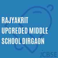 Rajyakrit Upgreded Middle School Dirgaon Logo