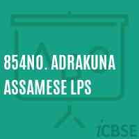 854No. Adrakuna Assamese Lps Primary School Logo