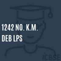 1242 No. K.M. Deb Lps Primary School Logo