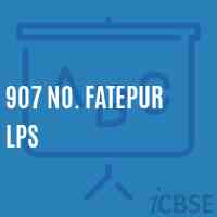 907 No. Fatepur Lps Primary School Logo