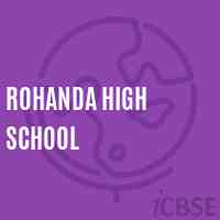 Rohanda High School Logo
