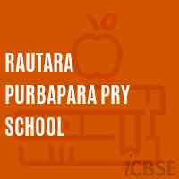 Rautara Purbapara Pry School Logo