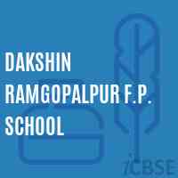 Dakshin Ramgopalpur F.P. School Logo