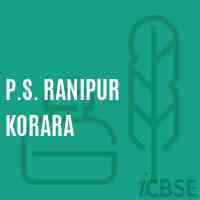 P.S. Ranipur Korara Primary School Logo