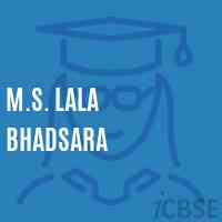 M.S. Lala Bhadsara Middle School Logo