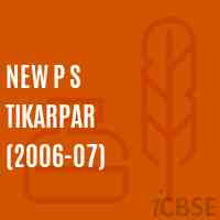 New P S Tikarpar (2006-07) Primary School Logo