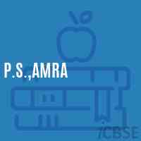 P.S.,Amra Primary School Logo