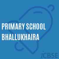 Primary School Bhallukhaira Logo