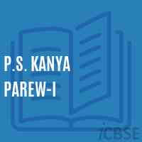 P.S. Kanya Parew-I Primary School Logo