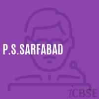 P.S.Sarfabad Primary School Logo