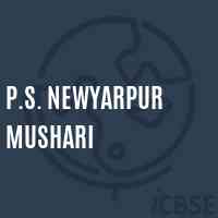 P.S. Newyarpur Mushari Primary School Logo