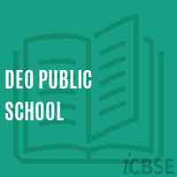 Deo Public School Logo