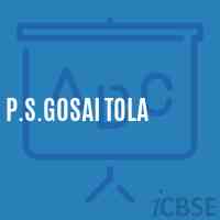 P.S.Gosai Tola Primary School Logo