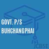Govt. P/s Buhchangphai Primary School Logo