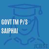 Govt Tm P/s Saiphai Primary School Logo
